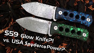 This USA Folder vs. a Glowing Fixed Blade? You Decide. | New Knives 2025 | Atlantic Knife