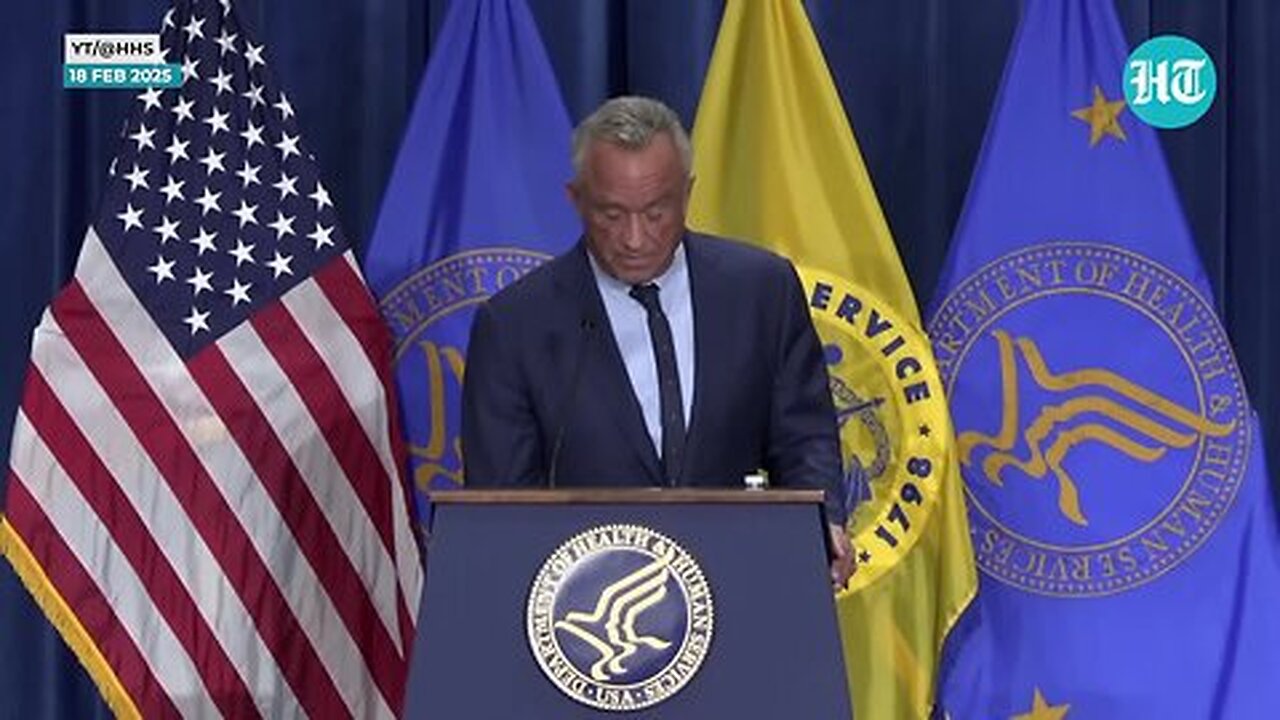 RFK Jr’s Chilling First Speech As Health Secy; Will Investigate Childhood Vaccine Schedule _ Full