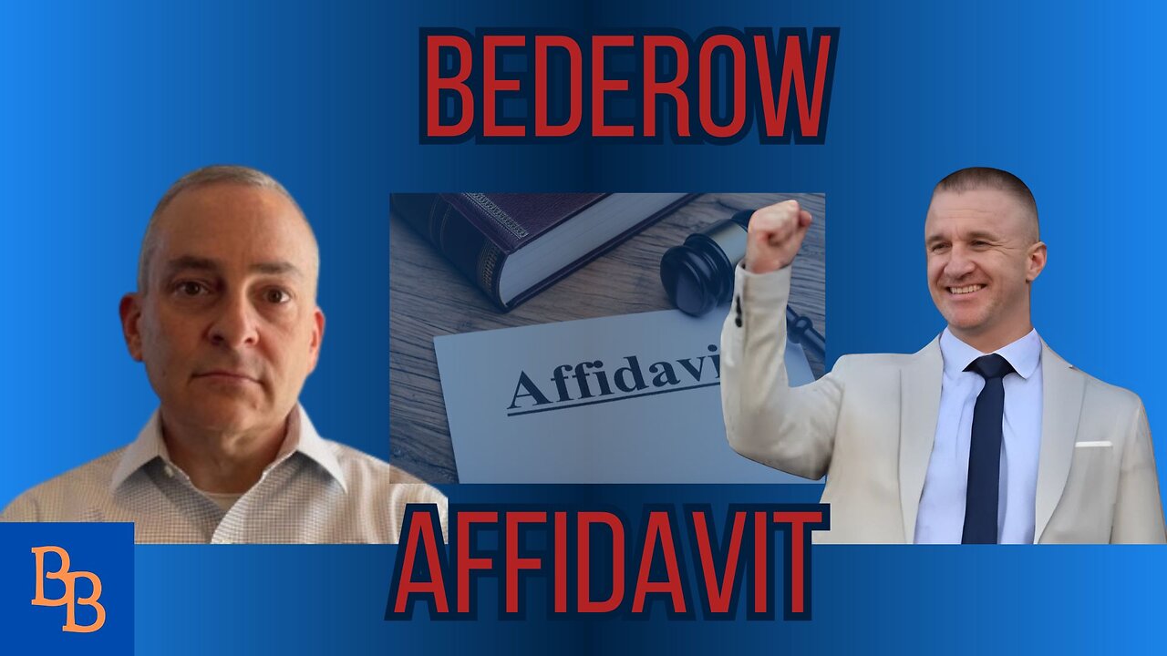 Bederow Affidavit in the TB case