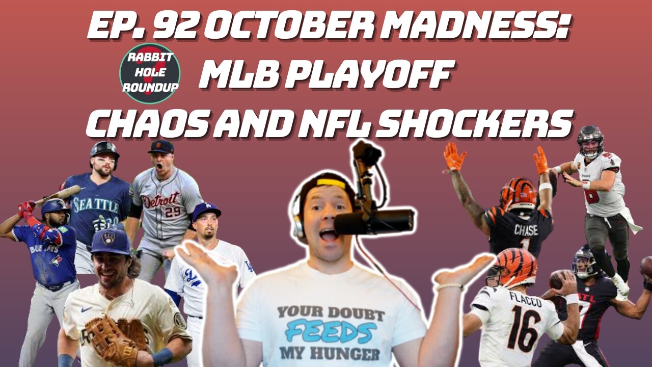 Rabbit Hole Roundup 92: OCTOBER MADNESS, MLB PLAYOFF CHAOS AND NFL SHOCKERS | NBA Best to Never Win