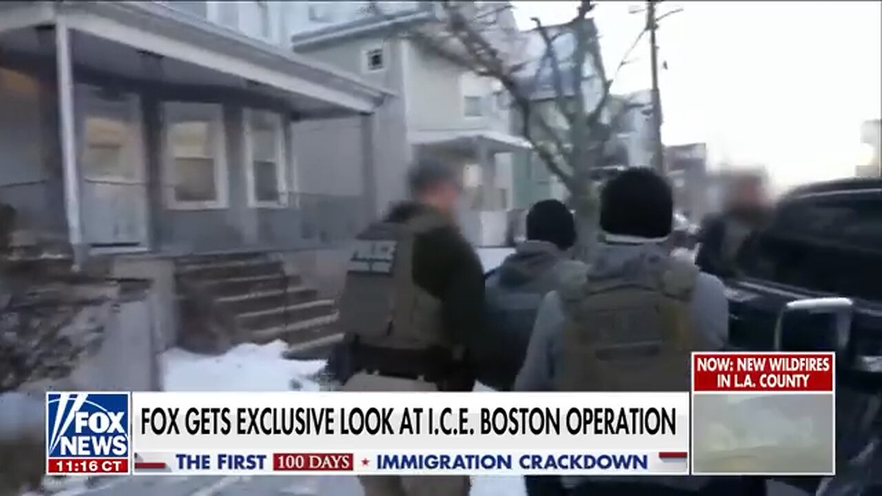 Criminal migrant LASHES OUT during ICE arrest: