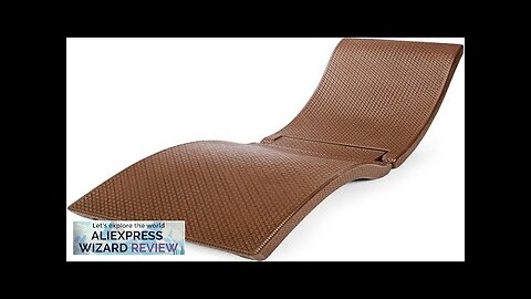 Premium Poolside Patio Chaise Lounge Chair Chocolate Sun Loungers Review