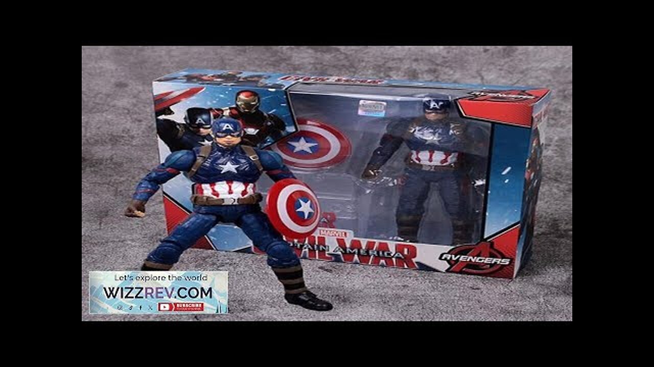 Marvel’s Captain America Civil War Movable Joint Toy Review