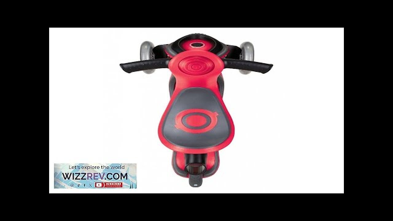 Globber 5 in 1 Kids Scooter Go Up Comfort Red Review