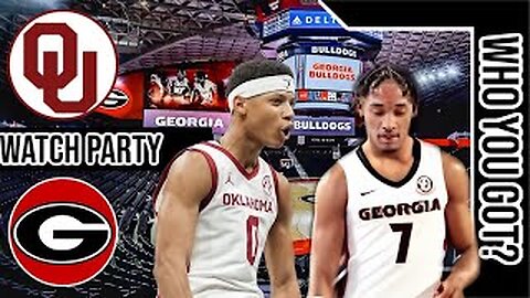 Oklahoma Sooners vs Georgia Bulldogs | Live Play by Play | Watch Party Stream | SEC Tourney 3-12-25