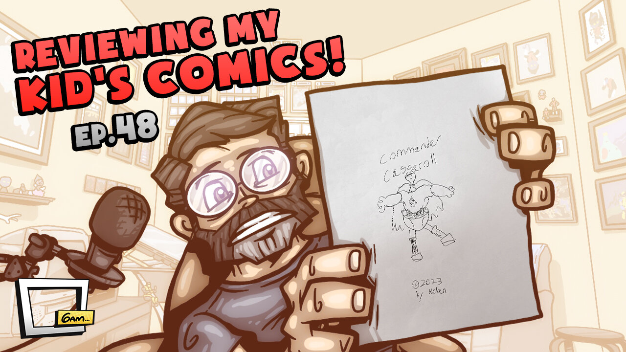 Reviewing my 9-Year-Old's Comics: Commander Casserole
