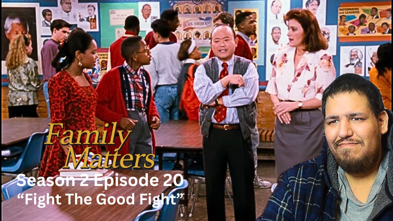 Family Matters | Season 2 Episode 20 | Fight The Good Fight | TV Show Reaction