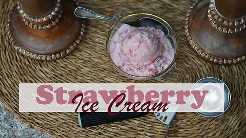 Old Fashioned Strawberry Ice Cream