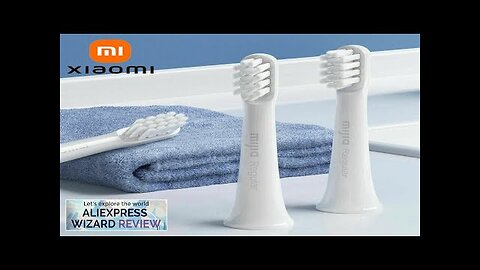 XIAOMI MIJIA T100 Sonic Electric Tooth Brush Replacement Brush Heads Electric Toothbrush Review