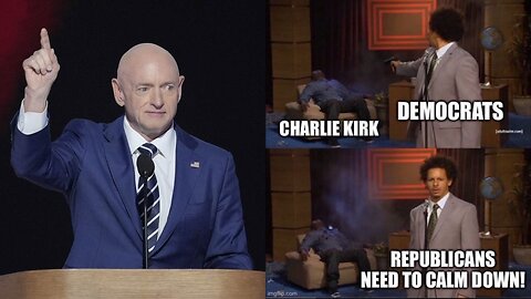 Dem Mark Kelly Uses Charlie Kirk's Assassination To Attack Trump's Response To His Sedition Video