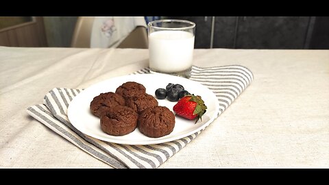 Simple Chocolate Butter Cookies | Easy 15-Minute Recipe | Pure Taste ASMR
