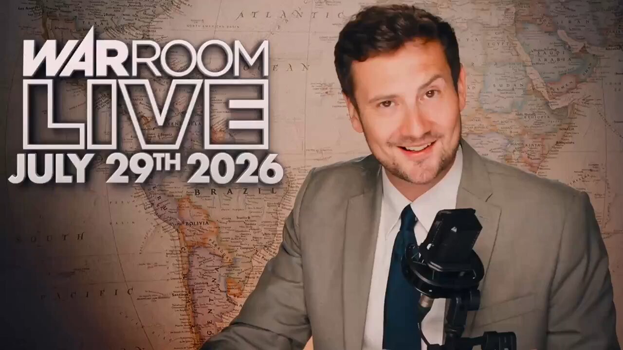 WAR ROOM LIVE WITH HARRISON SMITH - 7/29/2026: