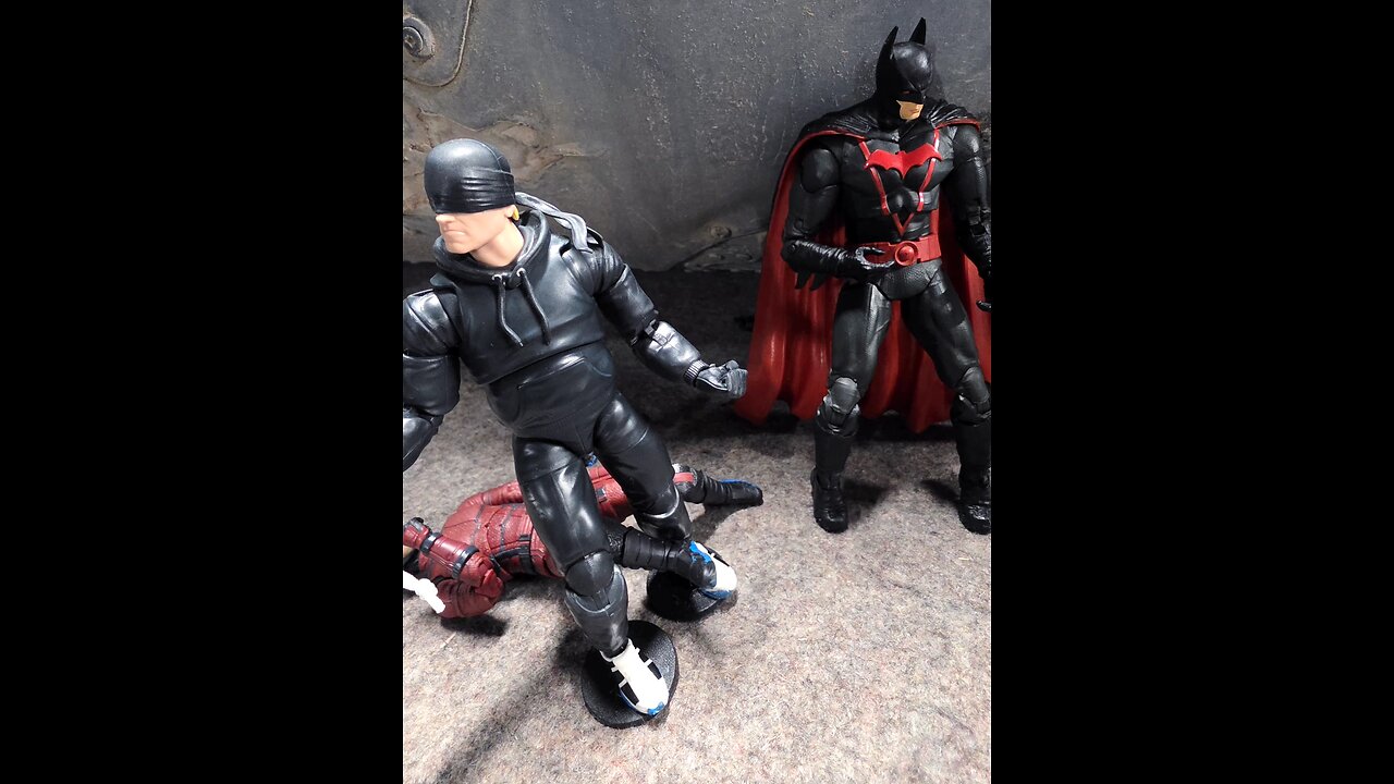 Batman Superman Daredevil Stop Motion Multiverse Epic