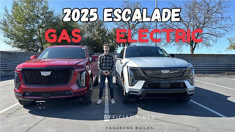 2025 Cadillac Escalade IQ(electric) vs GAS version