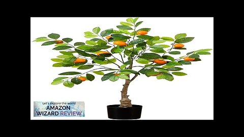 Nearly Natural 3ft. Artificial Tangerine Tree Review