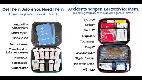 Emergency Medical Kits Essential When Traveling to Avoid Urgent Care or Emergency Room, TWC on JFR
