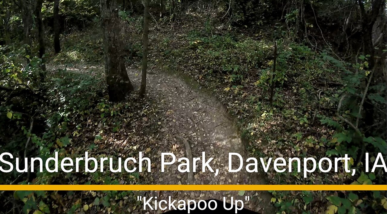 Sunderbruch Park MTB trail - "Kickapoo Up"