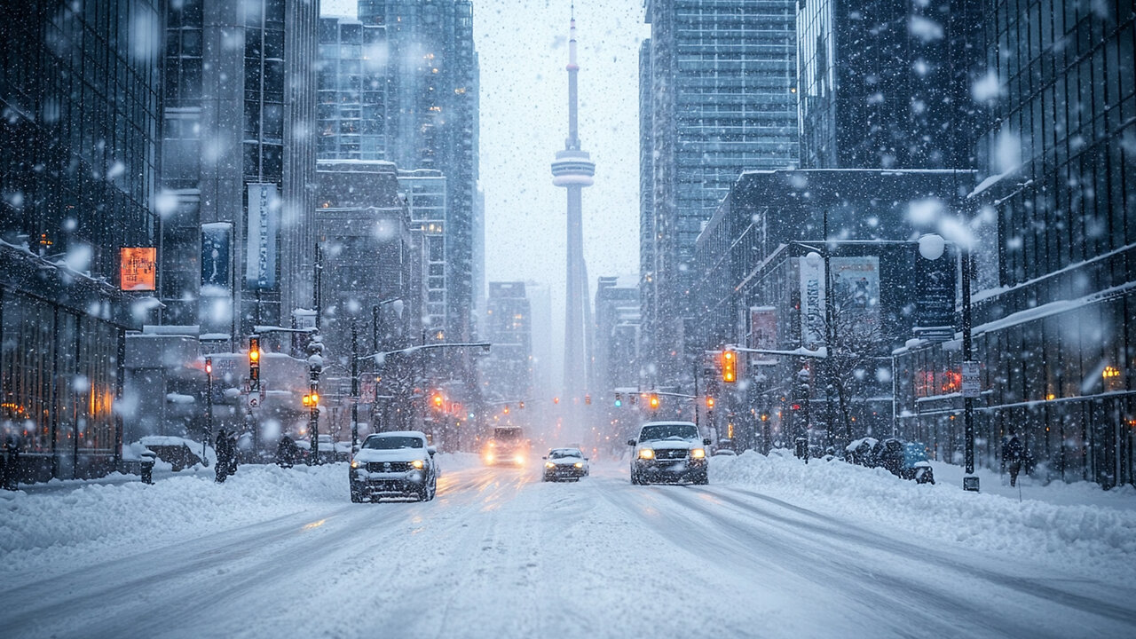 Canada NOW! Historic Snowstorm Slams Ontario & Quebec – Travel Paralyzed!
