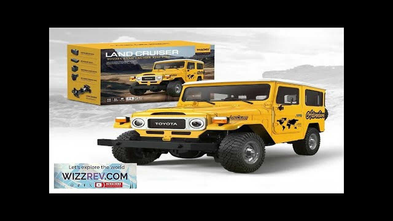 HG HG4-50 TRASPED 1/16 2.4G 4WD RC Car for TOYOTA Land Cruiser Review