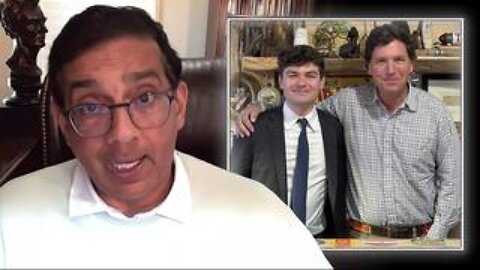 Alex Jones Debates Dinesh D'Souza On USA Zionists Trying To Deplatform Tucker Carlson!