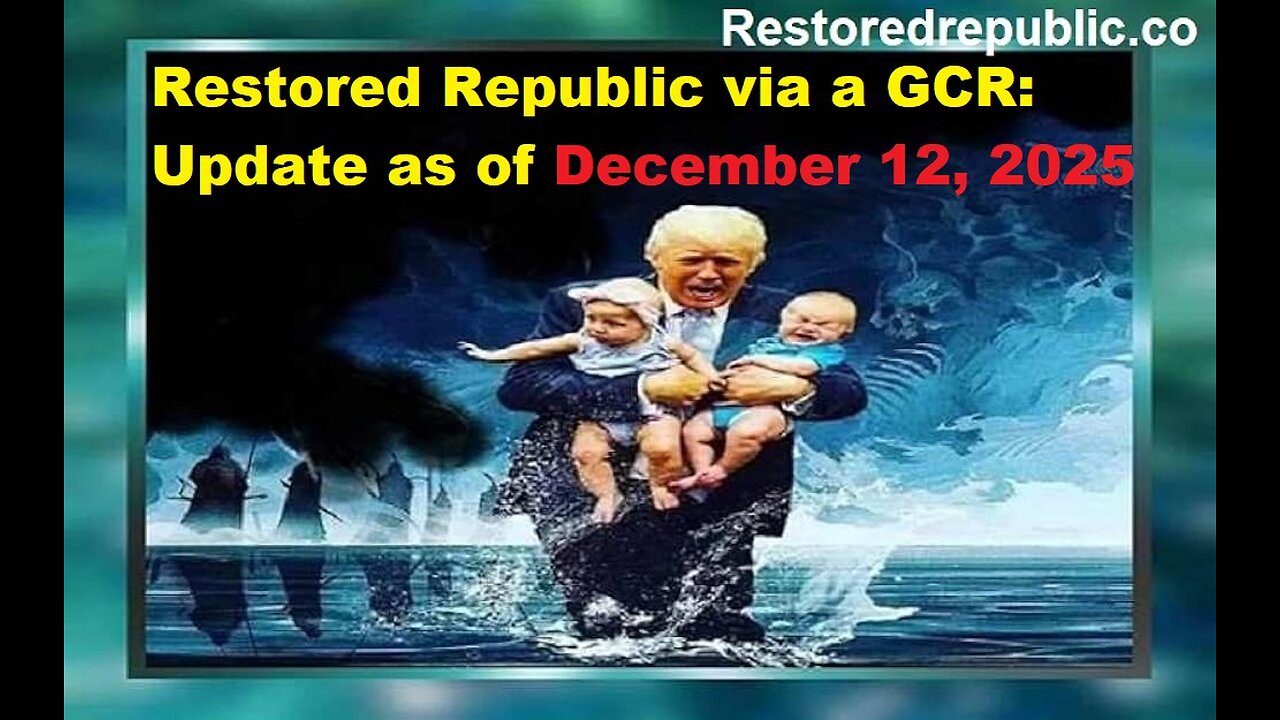 Restored Republic via a GCR: Update