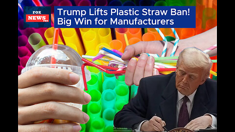 Trump Lifts Plastic Straw Ban! Bold Move or Environmental Disaster?