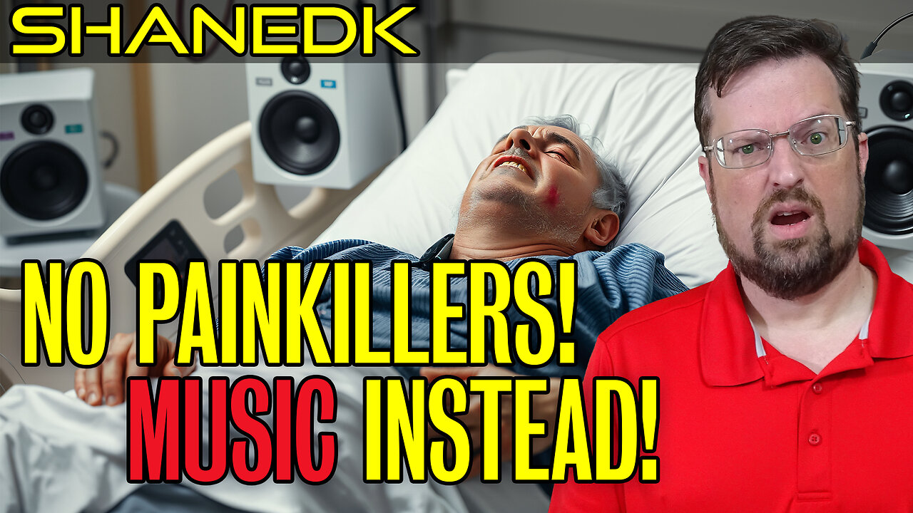 NO PAINKILLERS!!! Play MUSIC instead!