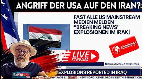 LIVE - Explosionen in Teheran. Greift die USA jetzt den Iran an?