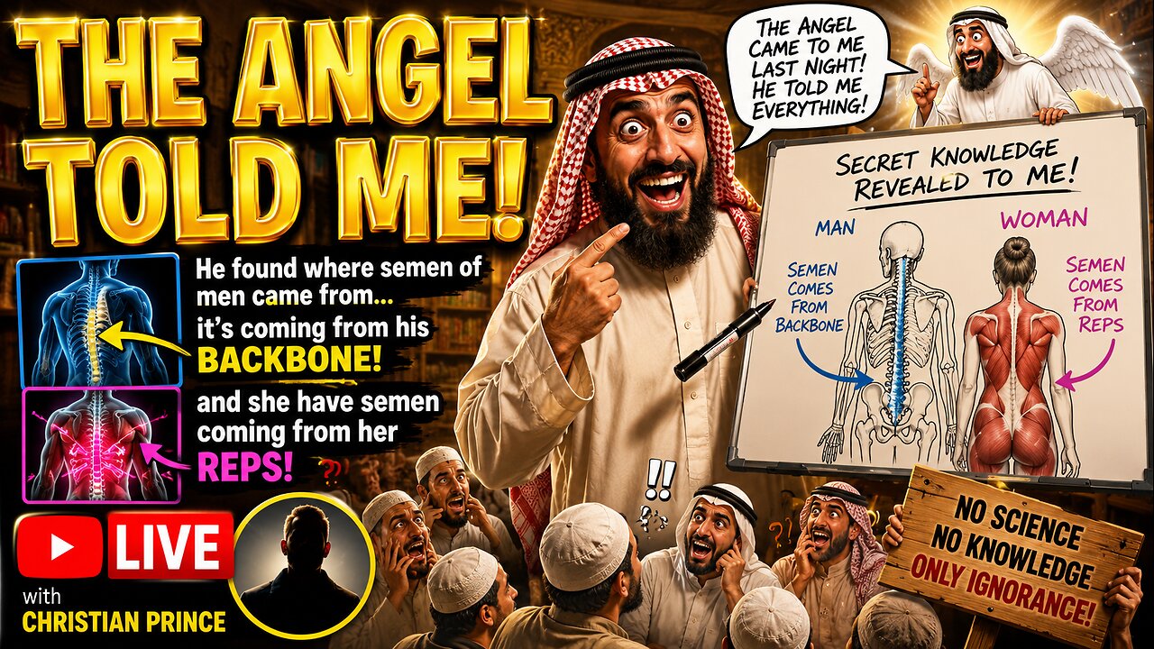 Islam is a scam Live With Christian Prince debate me about it!