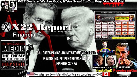 Ep 3762a - Bill Gates Panics, Trump’s Economic Plan Is Working, People Are Waking Up