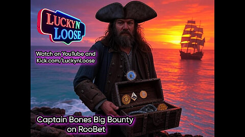 Captain Bones Big Bounty - Games Global on RooBet #LuckynLoose