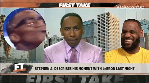 Stephen A “Lil nigga “ Smith addresses his confrontation with LeBron James