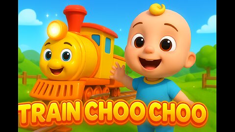 Train Choo Choo Song 🚂 | Nursery Rhymes & Kids Songs | PashaToonz