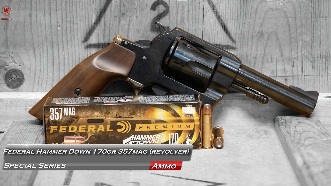 Federal Premium Hammer Down 170gr 357mag Revolver Test