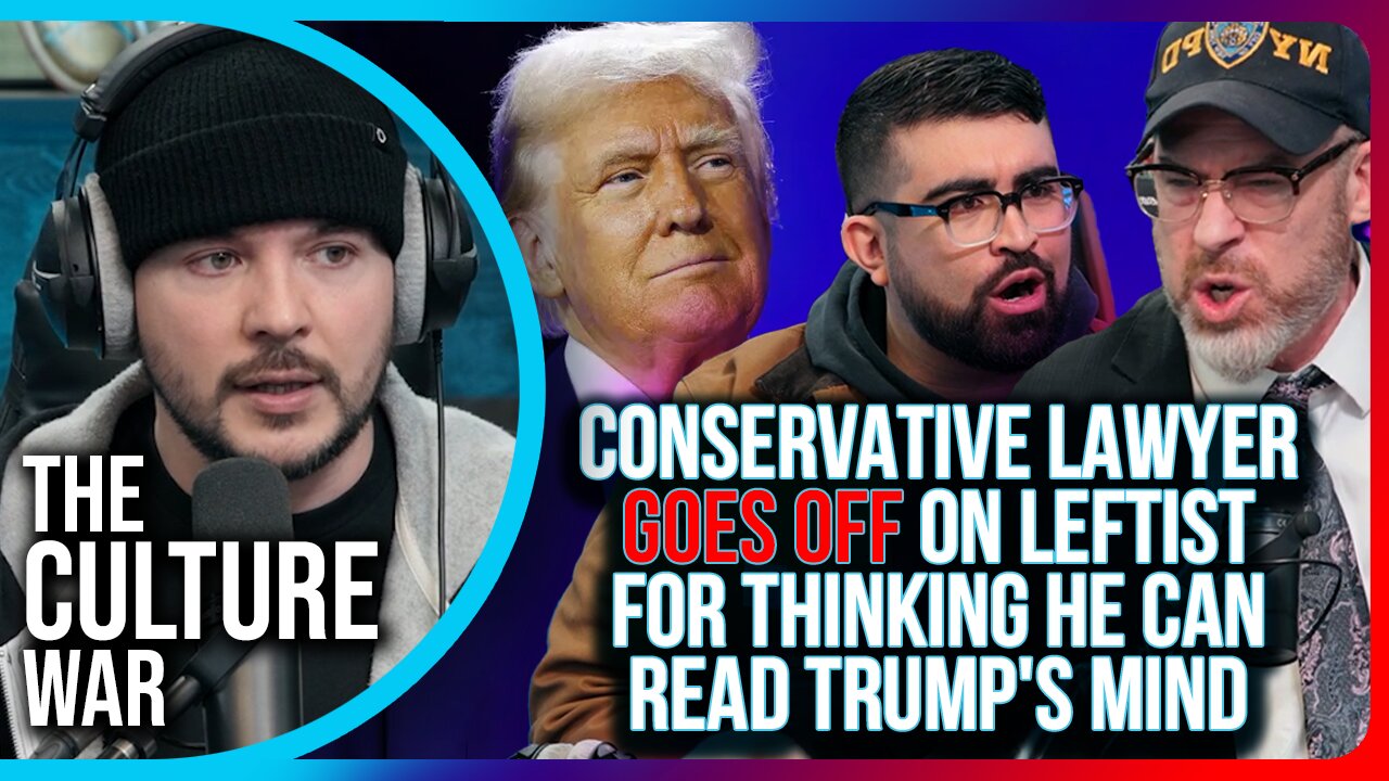 Conservative Lawyer GOES OFF On Leftist For Thinking He Can Read Trump's Mind