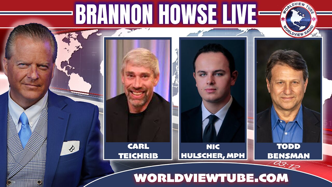 Brannon Howse Live Join by Nic Hulscher, Todd Bensman & Carl Teichrib