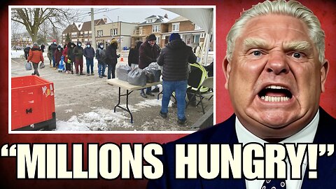 Canada OUTRAGE as Food Banks REACH CAPACITY - Ford's Big Mistake Costing MILLIONS!