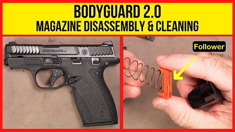 Smith & Wesson Bodyguard 2.0 Magazine Disassembly & Cleaning