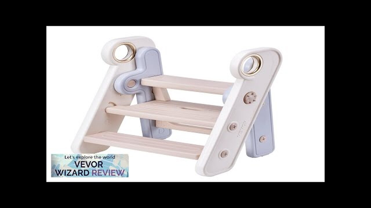 VEVOR Toddler Step Stool Adjustable 3 Step to 2-Step Kitchen Stool Helper Review