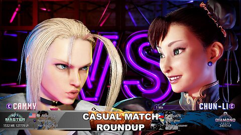 Kuya Kalbo SF6 Casual Match Roundup. Chun Li 4 star Diamond Rank [Hori Fight Stick]