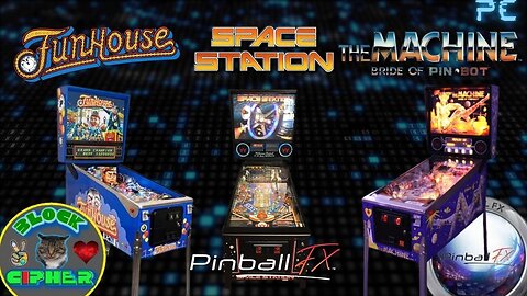 SPACE STATION / FUN HOUSE / THE MACHINE Bride of Pin-Bot | Pinball FX | PC