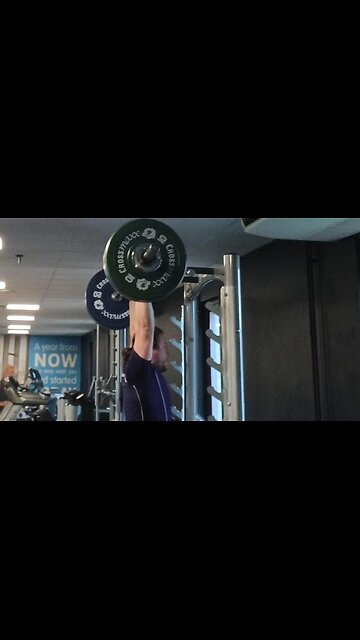 Easy, no hype, 82.5 Kg OHP PR!