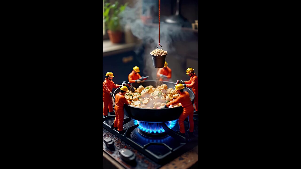 AI-generated video | Can you guess what the first dish is? 🤔