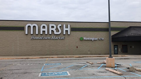 February 11, 2020 - Abandoned Marsh Supermarket on West 38th Street in Indianapolis