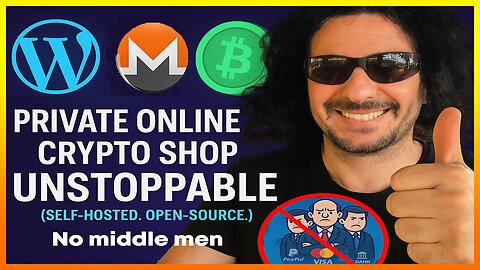 Build a Private Crypto Shop on WordPress – Step by Step (Part 1: Introduction)