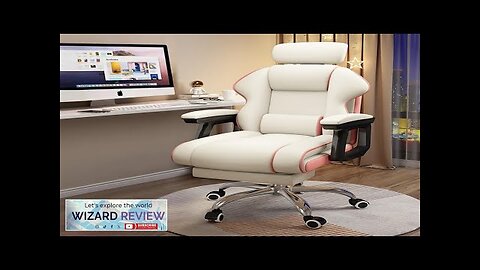 Executive Computer Chair Home Office Desk ChairAdjustable Angle Ergonomic Adjustable Review