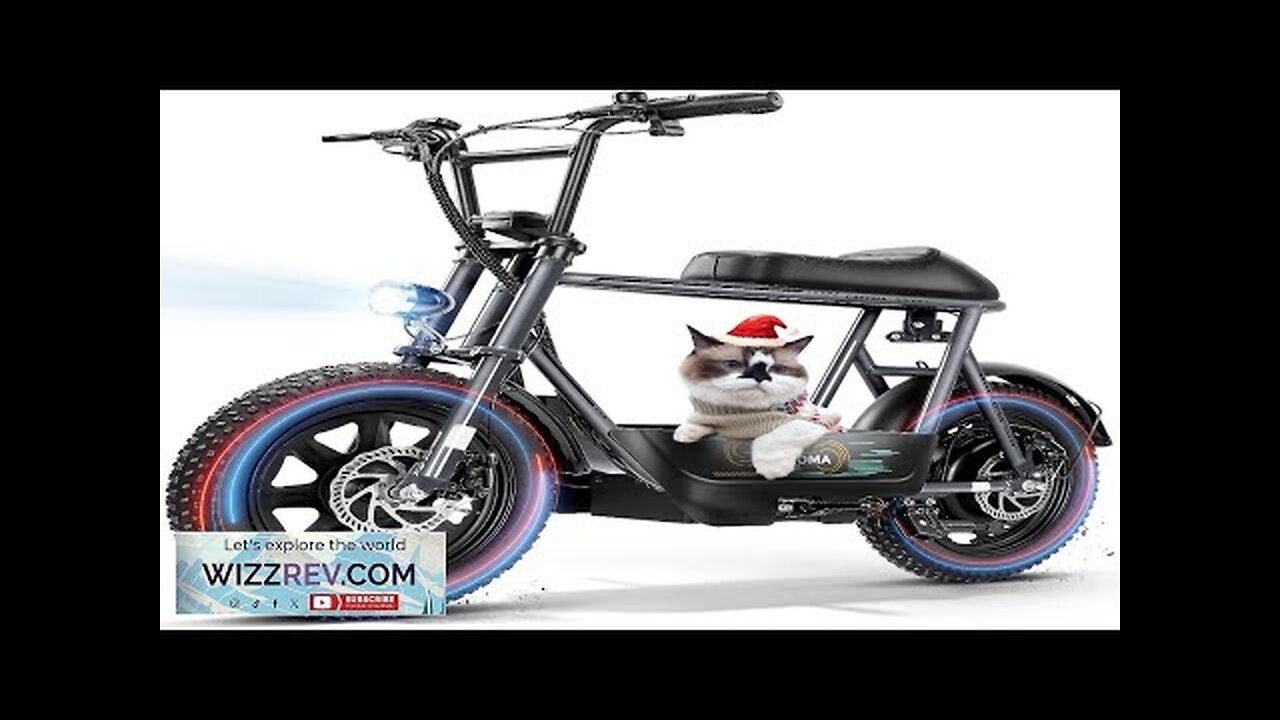 Caroma Peak 1200W Electric Scooters with Seat for Adults 16" Fat Tire Review