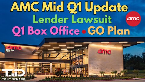 AMC Q1 Box Office, AA Tweets, & Lawsuit Update