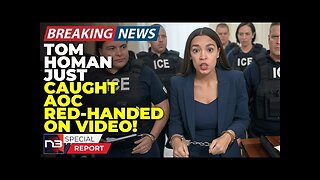 Breaking: What Tom Homan Just Caught AOC Doing Has The Department Of Justice Ready To Move!