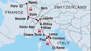 FRANCE TO ITALY BY TRAIN ON 31 JANUARY 2013 #TRUTH #JESUS #CHRIST #יהוה #MARY #JOSEPH #IHS #JMJ #